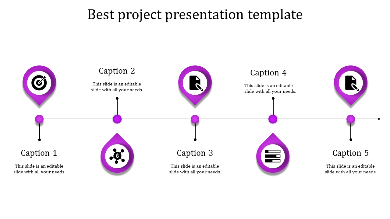 best project presentation templates-project powerpoint presentation-5-purple